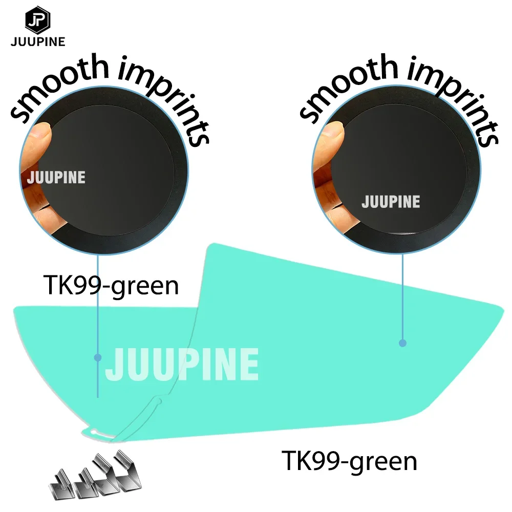 Juupine Bambu Lab 빌드 플레이트용 슈퍼 접착 TK99 PEI 교체, 257x257 부드러운 고온 저항, Bamblab P1s X1c