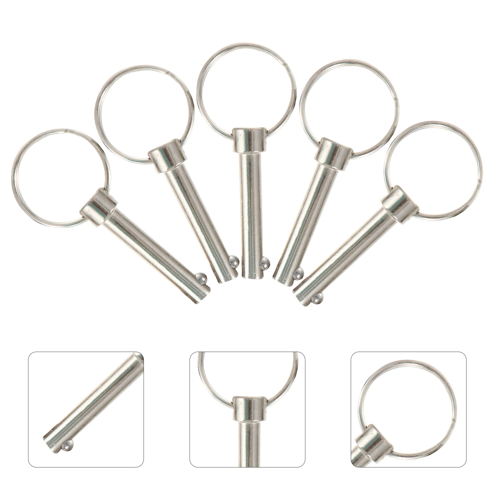 

5pcs Quick Release Stainless Steel for Bimini Deck Hinge Marine Stainless Steel Boats Accessories