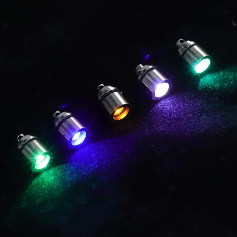 9 Pcs Keychain Light LED Flashlight Mini Small Tiny Pendant Plastic Micro Purse led flashlight mini flashlight led flashlights