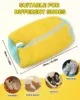 1/2PCS Washing Shoes Bag Cotton Laundry Fluffy Fibers Easily Remove Dirt Washing Bags Anti-Deformation Shoes Clothes Organizer 3