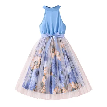 Dresses for School Kids Children's Girl's 2024 Children's Clothing New Children's Clothes 7 Vintage Dress vestidos para niñas 3