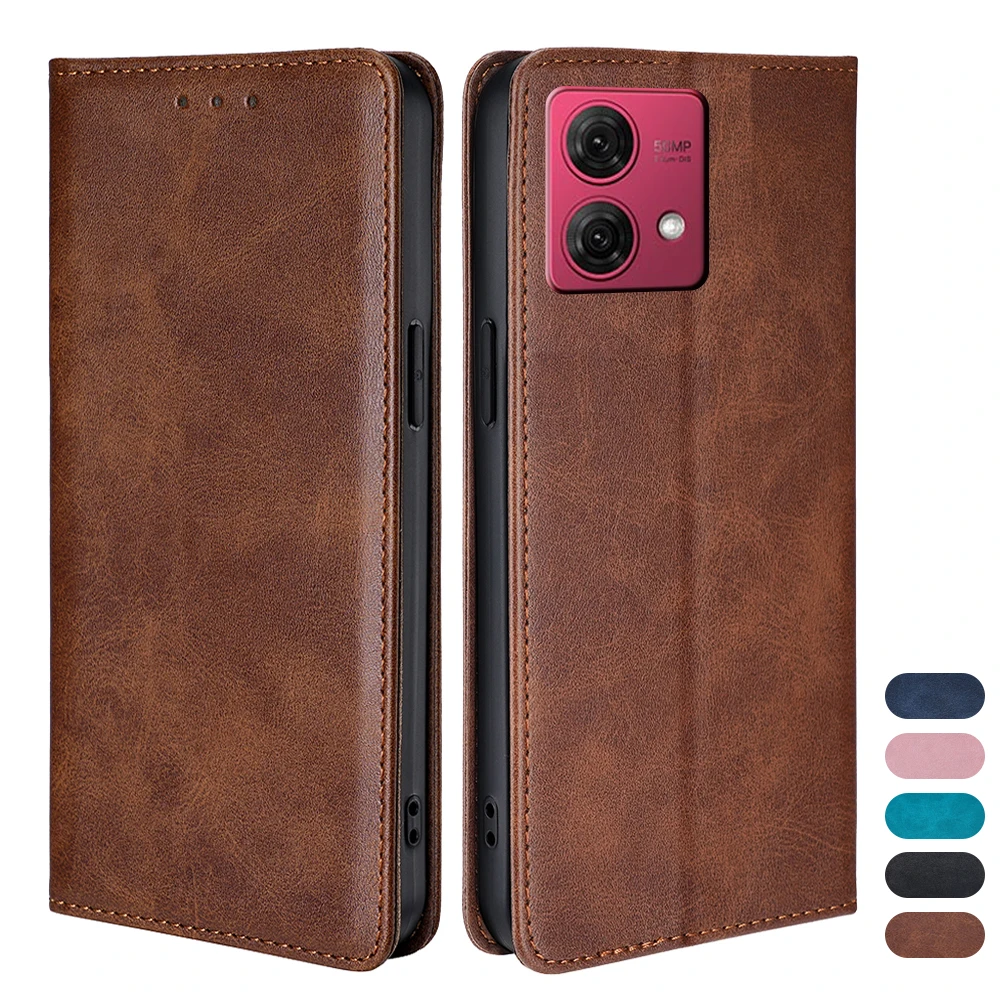 Leather Wallet Flip Case with Cover Stand