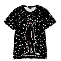 New Summer 3D Escape Door Doors Children's Pure Cotton Fashion Trend Comfortable Versatile Casual Cute T-shirt Gift 2