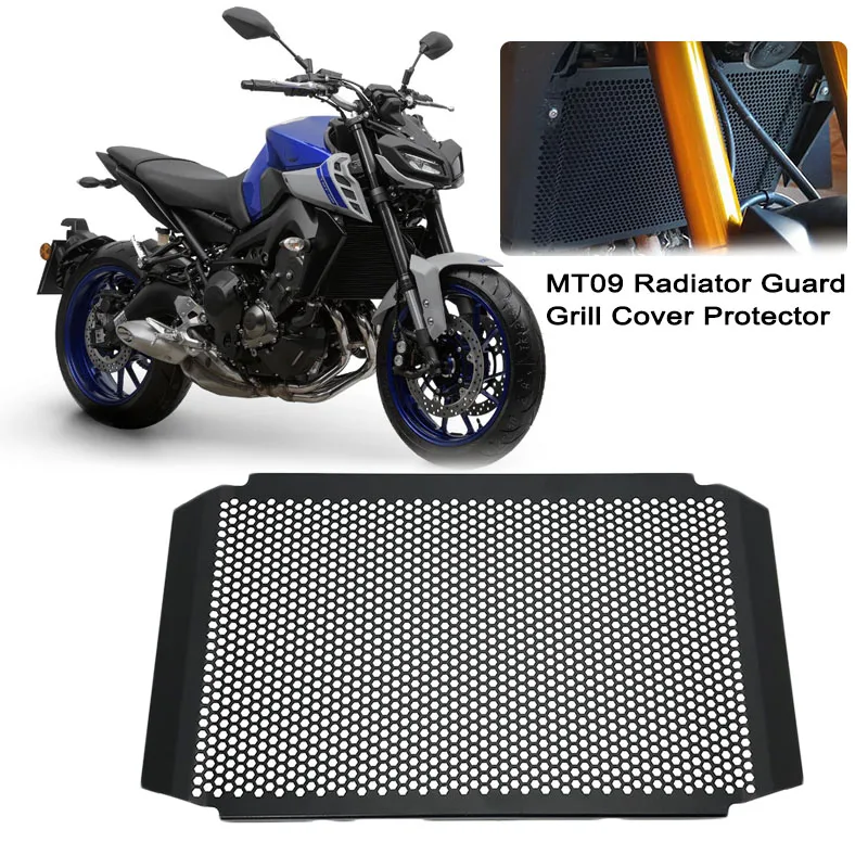 

Для YAMAHA MT09 FZ09 Tracer 900 GT MT-09 XSR900 2015-2023 2022 Защитная крышка радиатора для гриля Мотоциклетные аксессуары