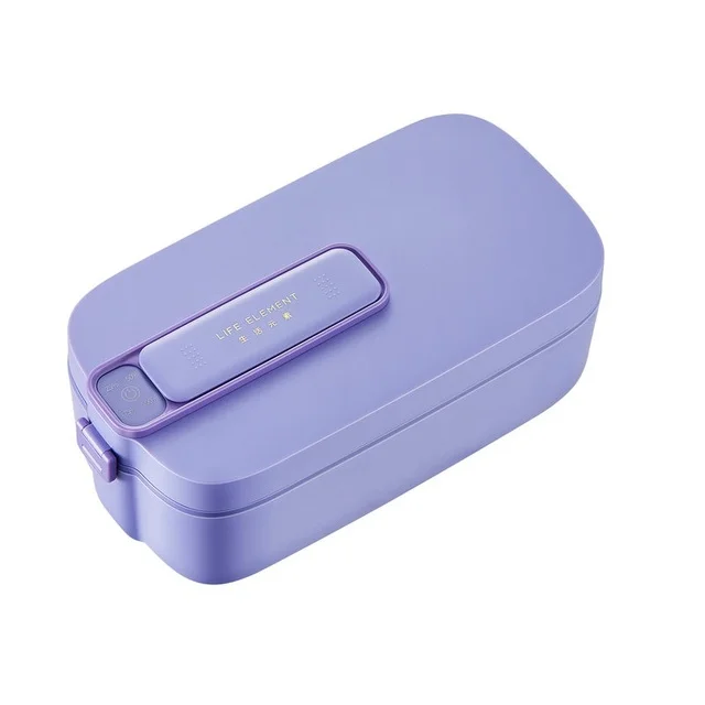 Portable Electric Heating Lunch Box Wireless Rechargeable Water