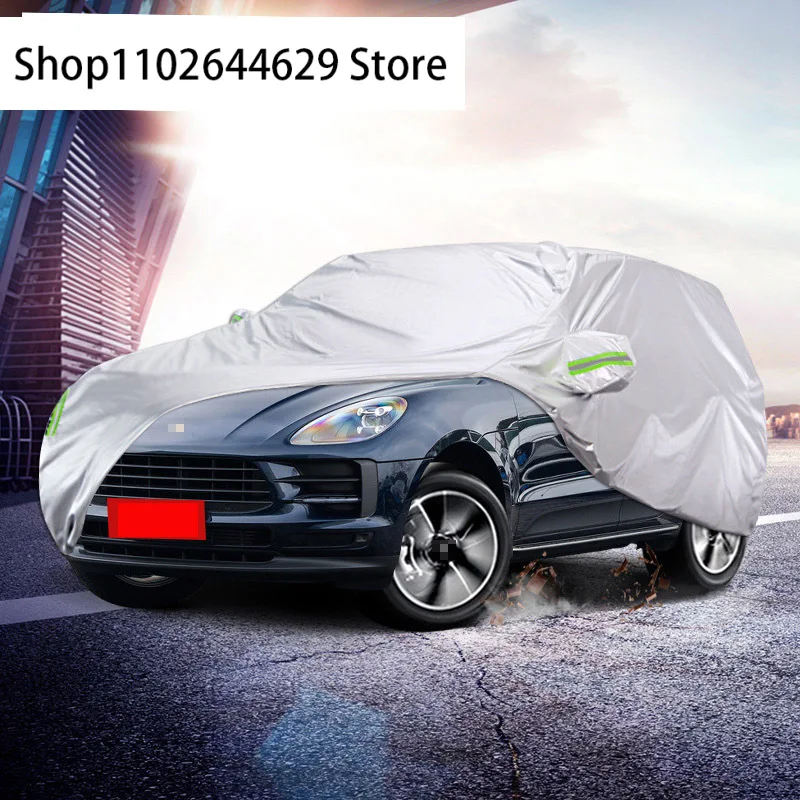

Full Car Cover SUV Anti UV Rain Sun Snow Frost Oxford cloth Cover Sunshade Dustproof For Porsche Macan Accessories