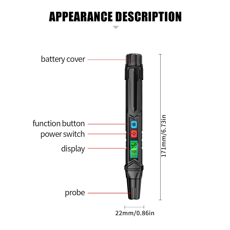 Brake Fluid Tester Aicevoos Digital Brake Fluid Tester Auto Car Brake Liquid Detector DOT3/DOT4/DOT5.1 Accurate Oil Testing Pen