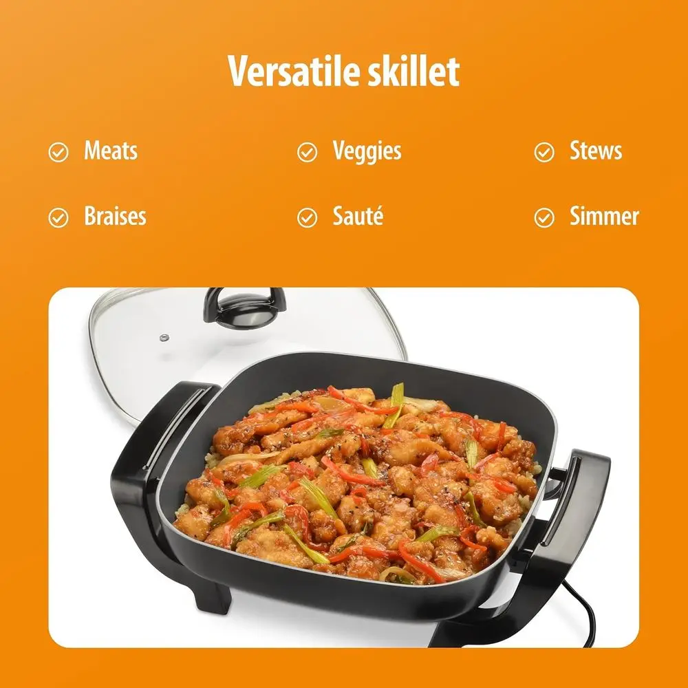 Deep Nonstick Electric Skillet 5
