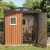 Outdoor Storage Shed 6x4 Ft, Lockable Metal Garden Shed with Window, Tool Shed Tiny House Vertical Outside Storage Building 1
