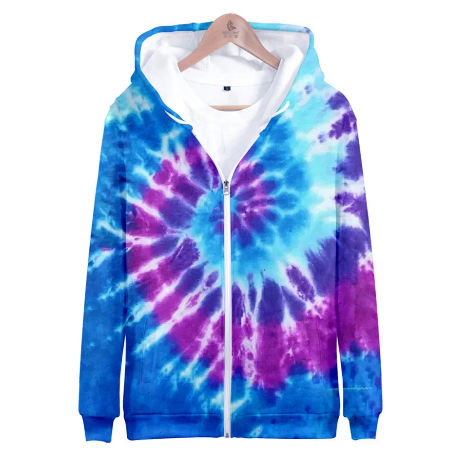 New 3D Tie Dye Hoodie Men / Women Spring Clothes Oversize Sweatshirt Men's Clothing Harajuku Pullover Hoody Print Casual Hooded