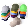 Custom Logo Diy Baseball Cap Unisex Adjustable Men Women Sport Trucker Hat Solid Color Personalized Print Hip Hop Dad Caps 2