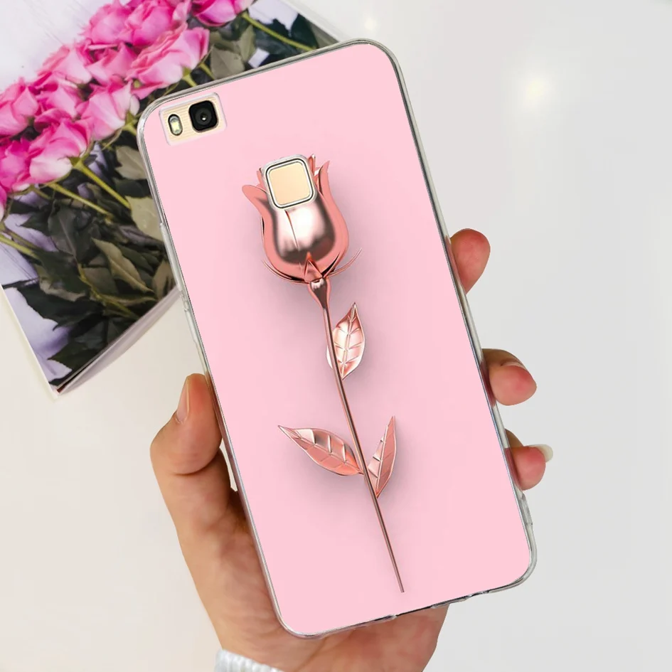 Transparent Soft Silicone Flower Design Case