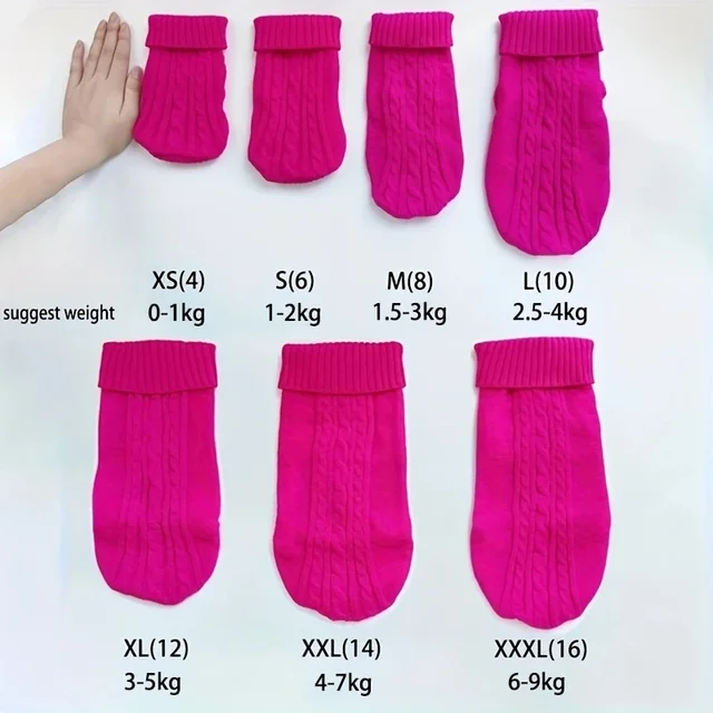 Dog Winter Clothes Knitted Pet Clothes For Small Medium Dogs Chihuahua Puppy Pet Sweater Yorkshire Pure Dog Sweater Ropa Perro 2 Dog Winter Clothes Knitted Pet Clothes For Small Medium Dogs Chihuahua Puppy Pet Sweater Yorkshire Pure Dog Sweater Ropa Perro 2