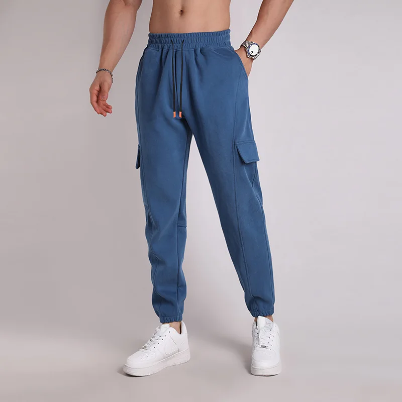 Work clothes multiple pockets sports leisure outdoor and sanitary pants cargo pants joggers baggy hosen men clothing