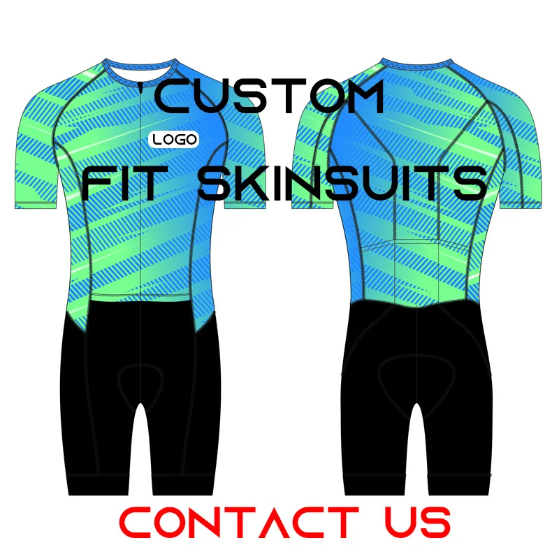 HomensOnesiesCiclismoSkinsuitOnePieceTriathlonMangaCurta