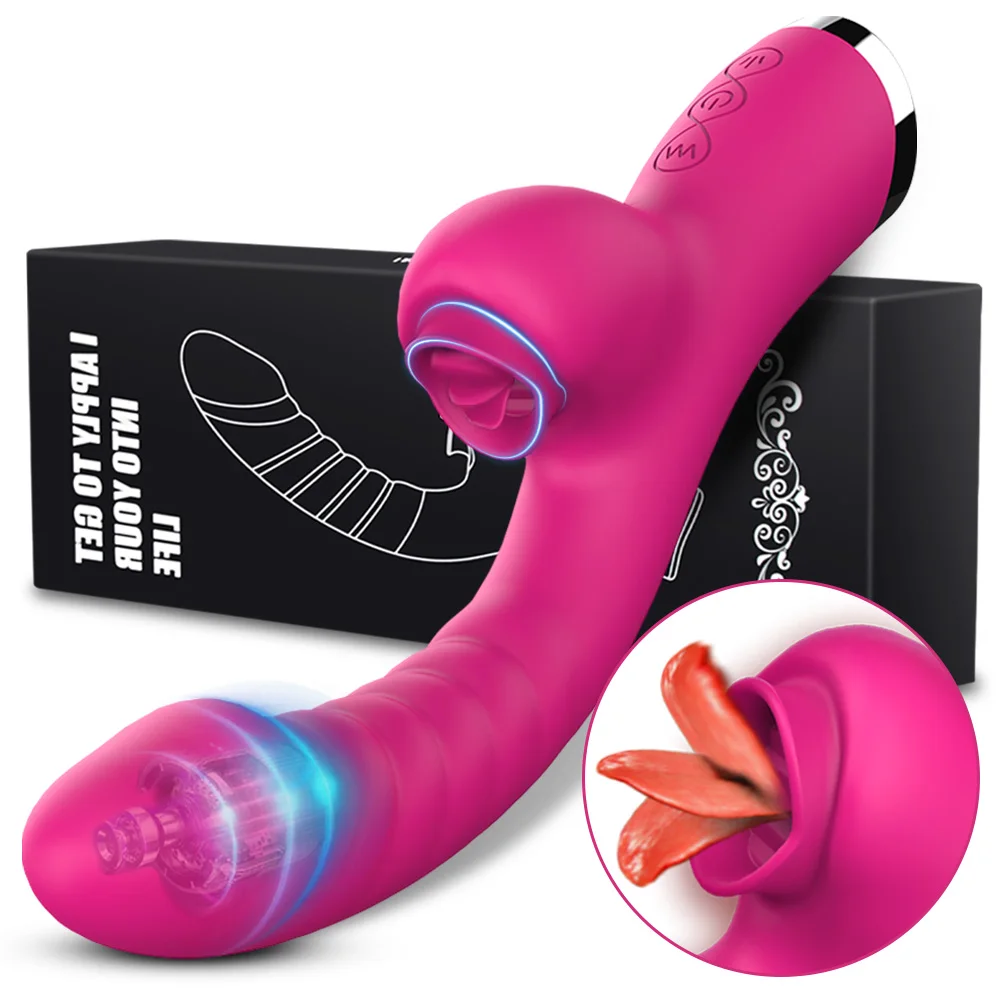 20-Speed Tongue Licking Clitoris Stimulator