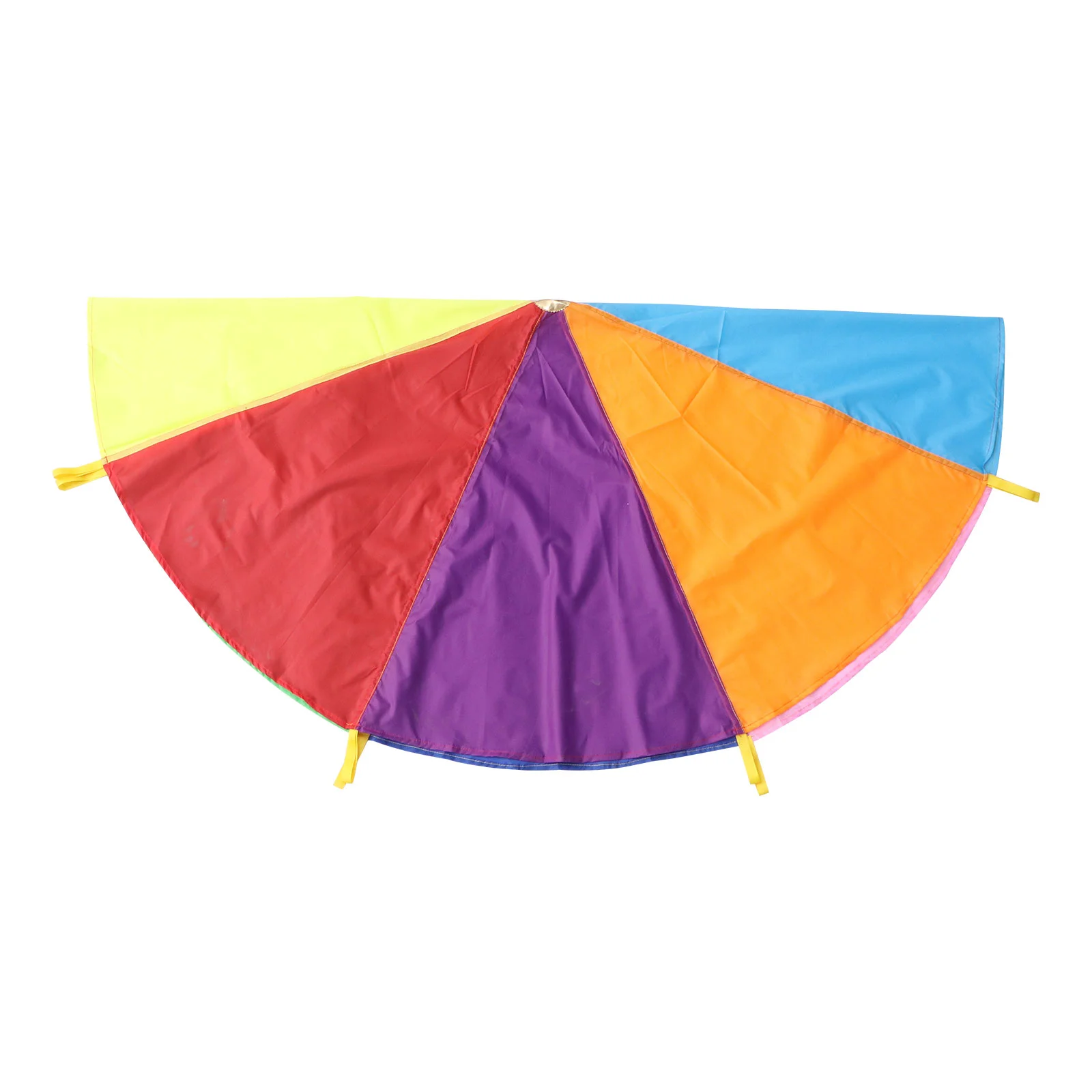 

2 Play Parachute Rainbow Umbrella Kindergarten Early Education Outdoor Children's Parachute for Party Sports Activities