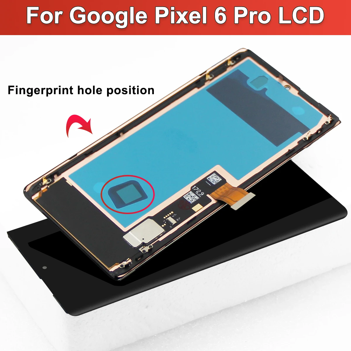 Рисунок 4 - ЖК-дисплей AMOLED для Google Pixel 6 Pro GLUOG G8VOU