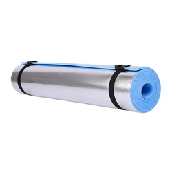 Premium Thick Non - Slip Yoga and Fitness Mat - Ideal for Exercise, Pilates, Outdoor Activities, and Camping (Sky Blue)