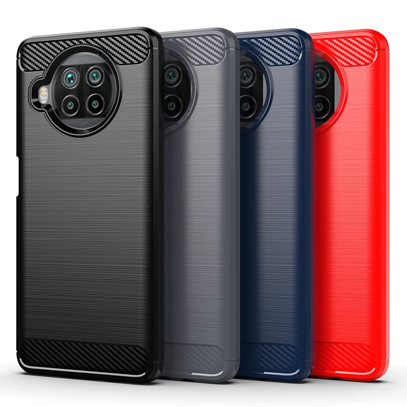 Carbon Fiber Silicone Case - Durable Cover