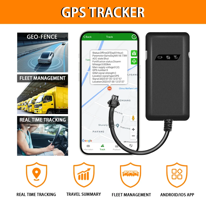 DYEGOO GT02A GT02D GT02N Car GPS Tracker Motorcycle GPS Tracker Vehicle Real Time Tracking