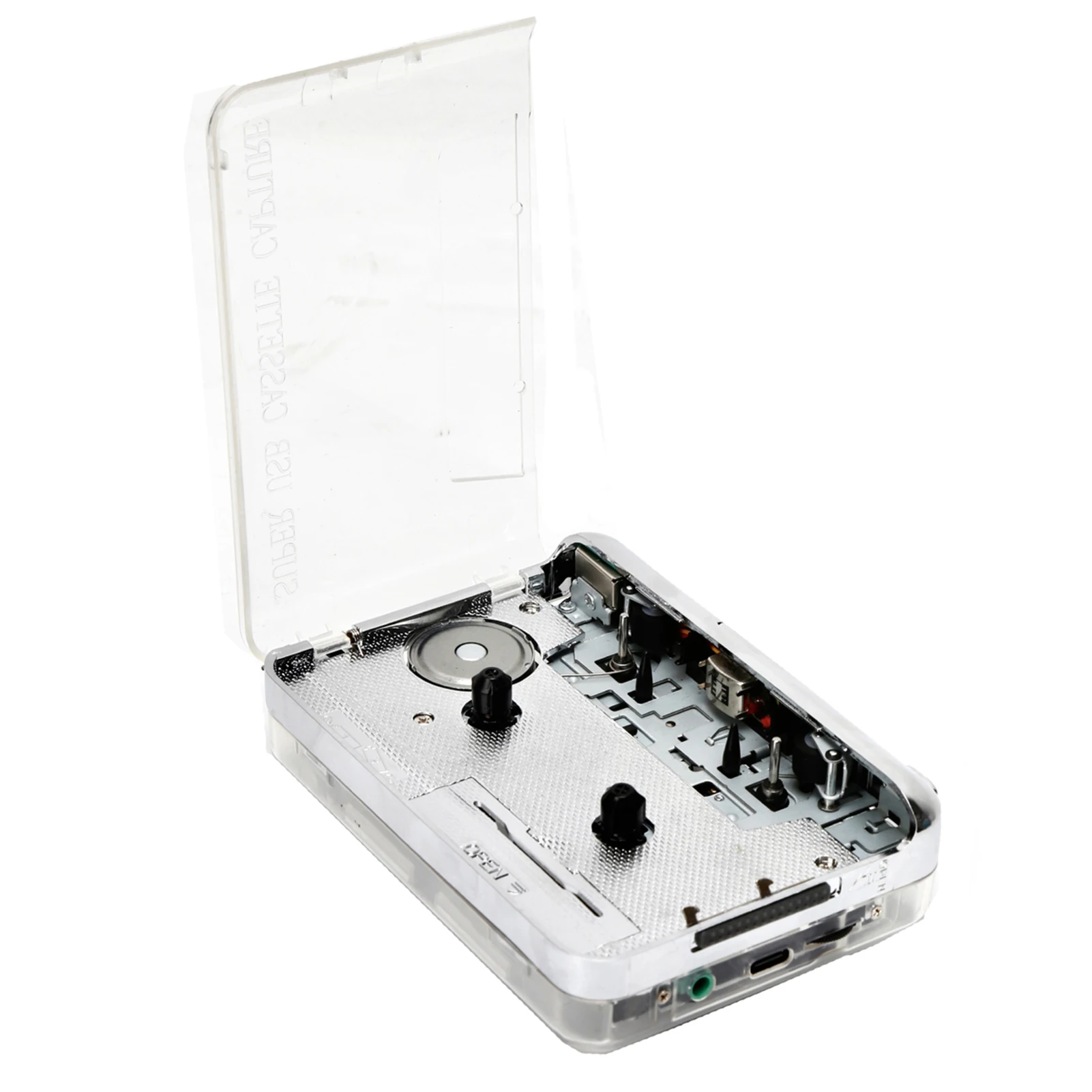 Cassette Player TON010 Portable Tape Recorder To Mp3 Full Transparent Shell USB Capture To MP3