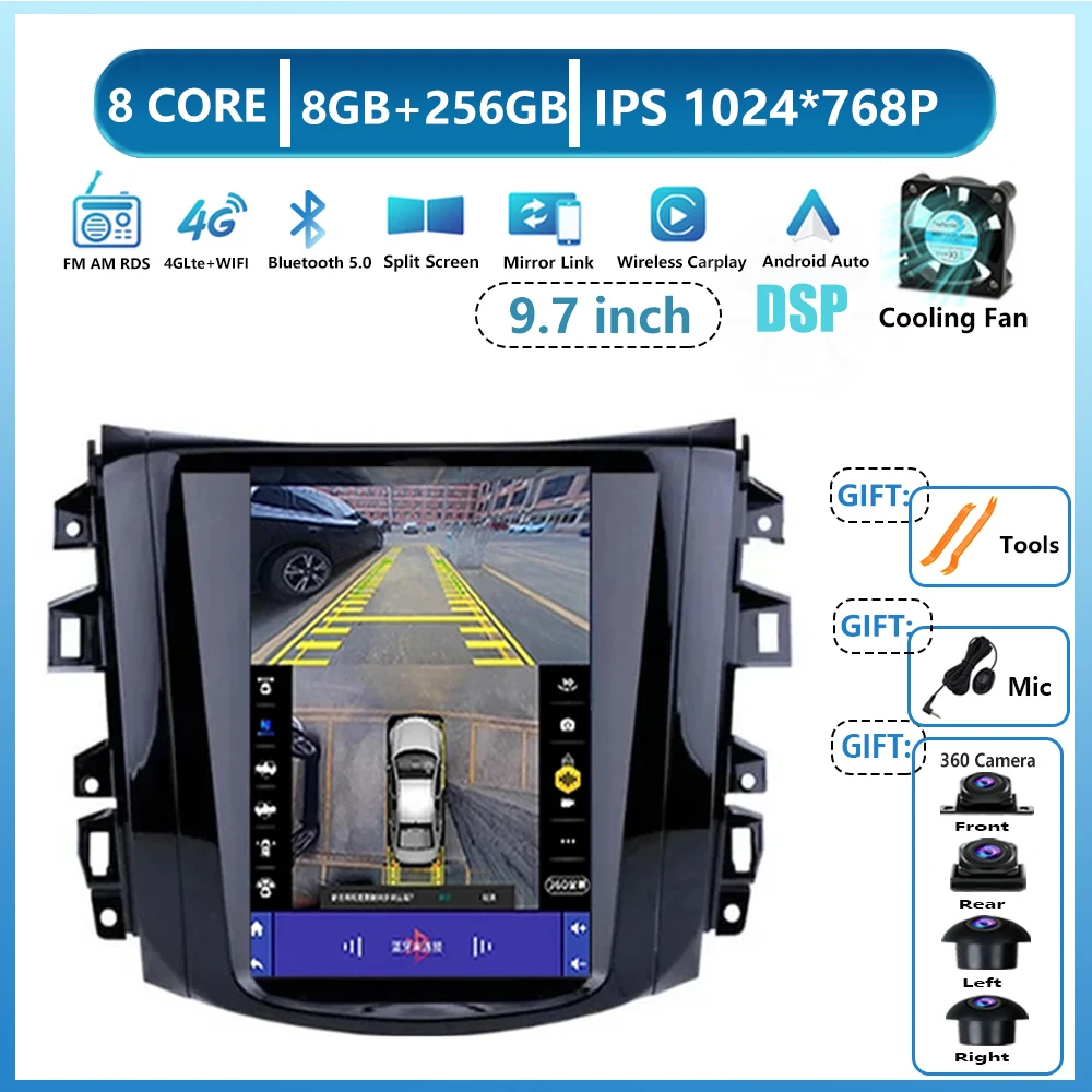 أندرويد 16 السيارات لنيسان نافارا تيرا NP300 2018...