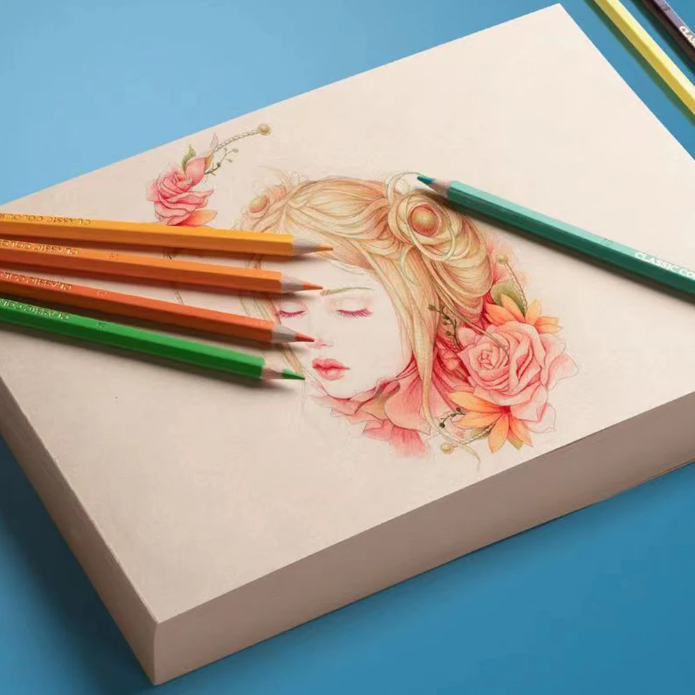 A4 Big Draft Paper for Students\' Mathematical 640Pages Blank Grid Rendering Check Paper Painting Book Dot Matrix Notebook Art
