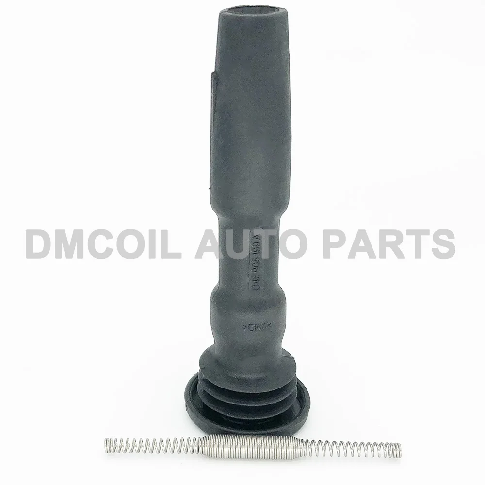 IGNITION COIL RUBBER BOOTS WITH SPRING FOR AUDI A3 Q3 SKODA OCTAVIA VW GOLF VII POLO SEAT (2011-) 1.2 1.4 1.5T 04E905199A 4 PCS car ignition parts spark plug cap ignition device