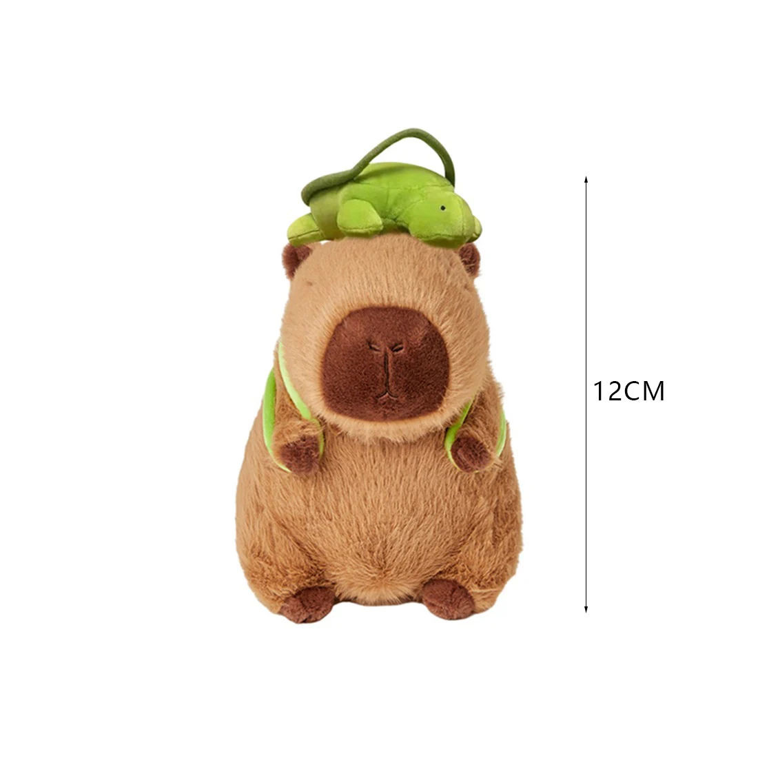 New Capybara Plush Toys Women Cute Capibara Bag Pendant Keychain Kids Backpack Decor Party Birthday Gift Fluffty Doll Factory