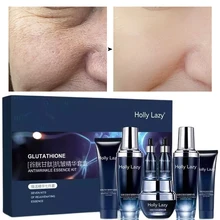 

Anti-Wrinkle Seven-Piece Set Moisturizing Smoothes Fine Lines Firming Lift Anti Aging Deep Nourishment Brighten Skin Colour Mild