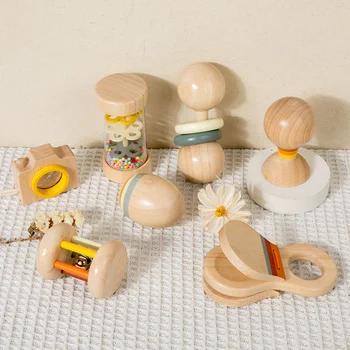 Wooden Infant Toy Set 1