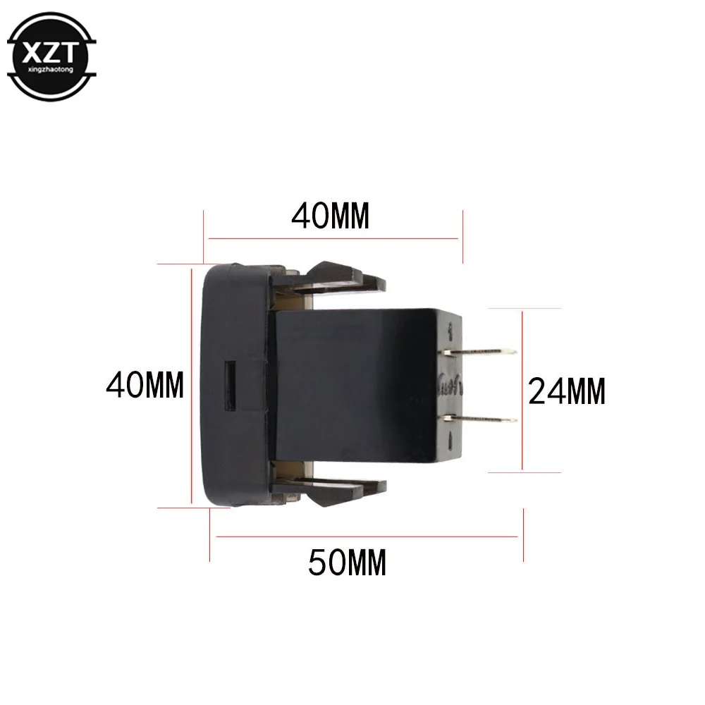 듀얼 QC3.0 급속 충전 USB 자동차 충전기 소켓, 도요타 자동차 액세서리 방수, 전압 디스플레이 전원 어댑터 포함, 12V-24V