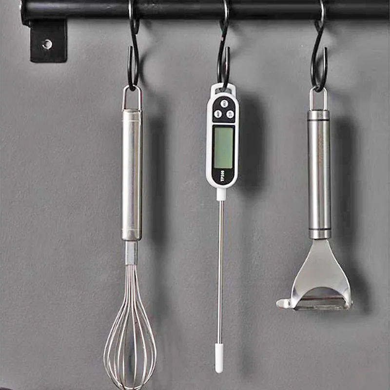 Kitchen Food Baking Digital Thermometer Electronic Probe Type Digital Display Cooking Liquid Grill Oven Thermometer 6