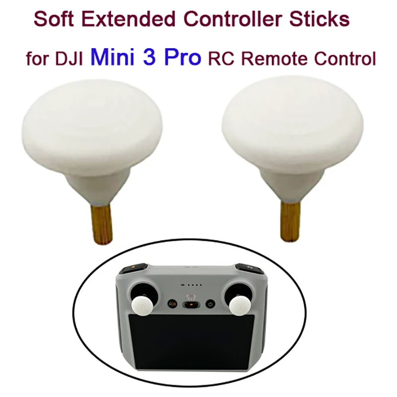 For Dji Mini 3 Pro With Screen Rc Remote Control Joystick Thumb Rocker Stick Rod Mini 3 Pro Drone Thumb Stick Accessories