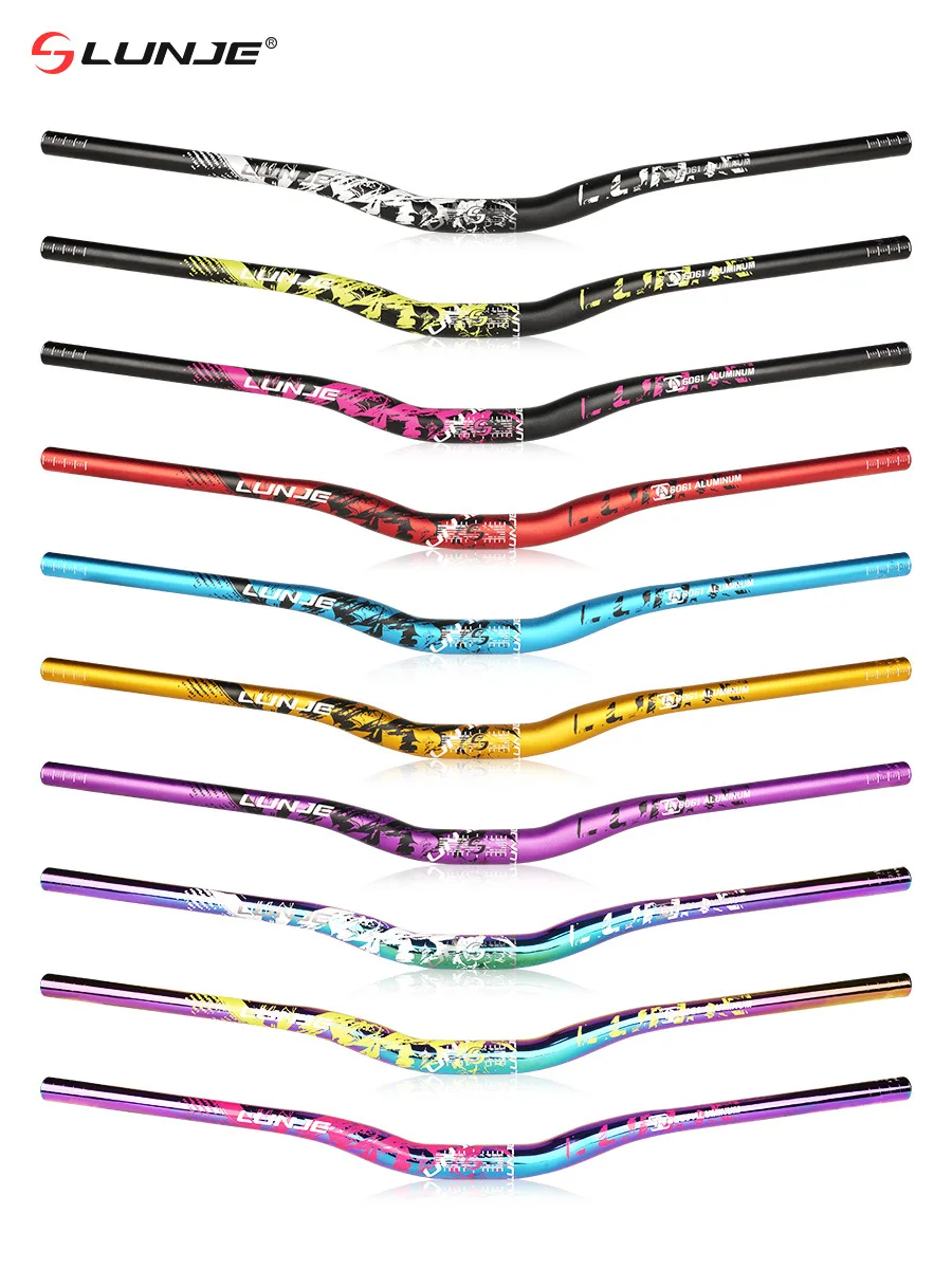 Aluminum alloy bicycle handlebar MTB handlebar riser 720mm 780mm*31.8mm bicycle square parts bicycle handlebar