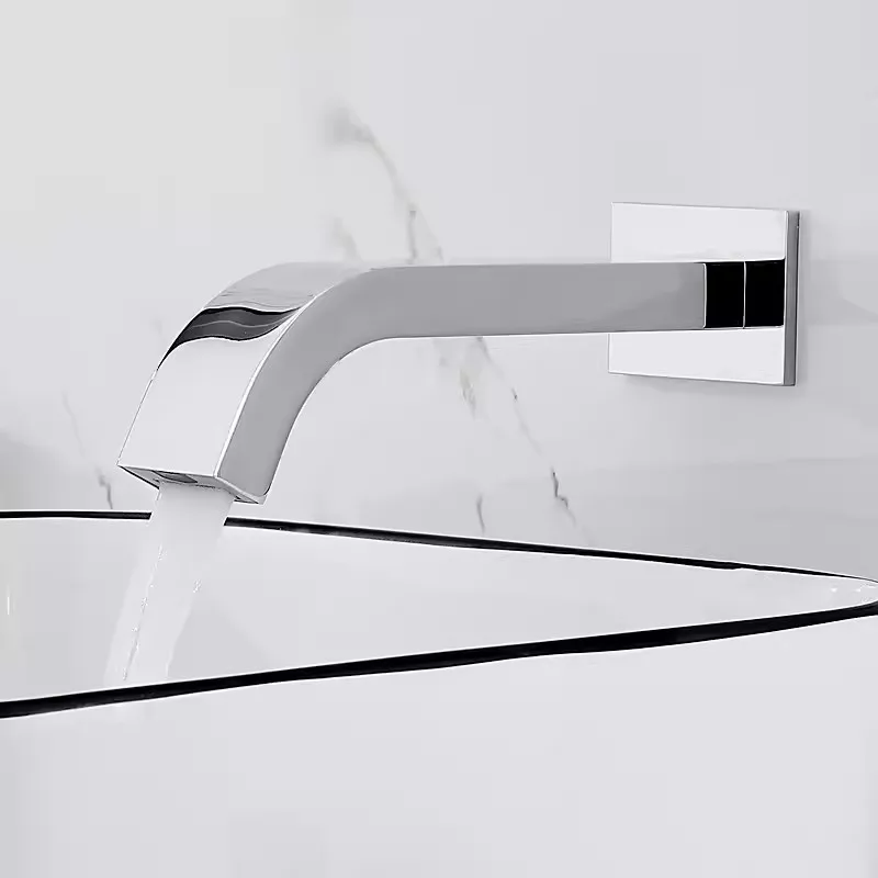 Description Picture 5 of itemWall Mount Touchless Bathroom Sink Faucet Automatic Motion Sensor Basin Faucet Waterfall Basin Sink Faucet Only Cold Water