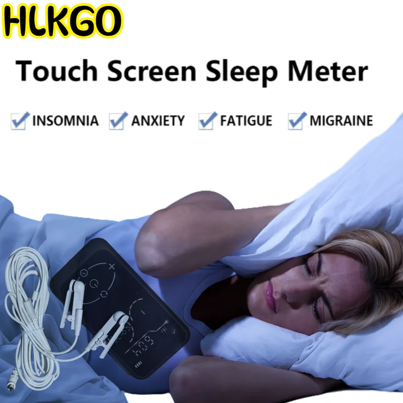 Vagus Nerve Stimulation Sleep Device, CES Therapy Ear Clip for Insomnia, Anxiety, Depression Relief with Massage