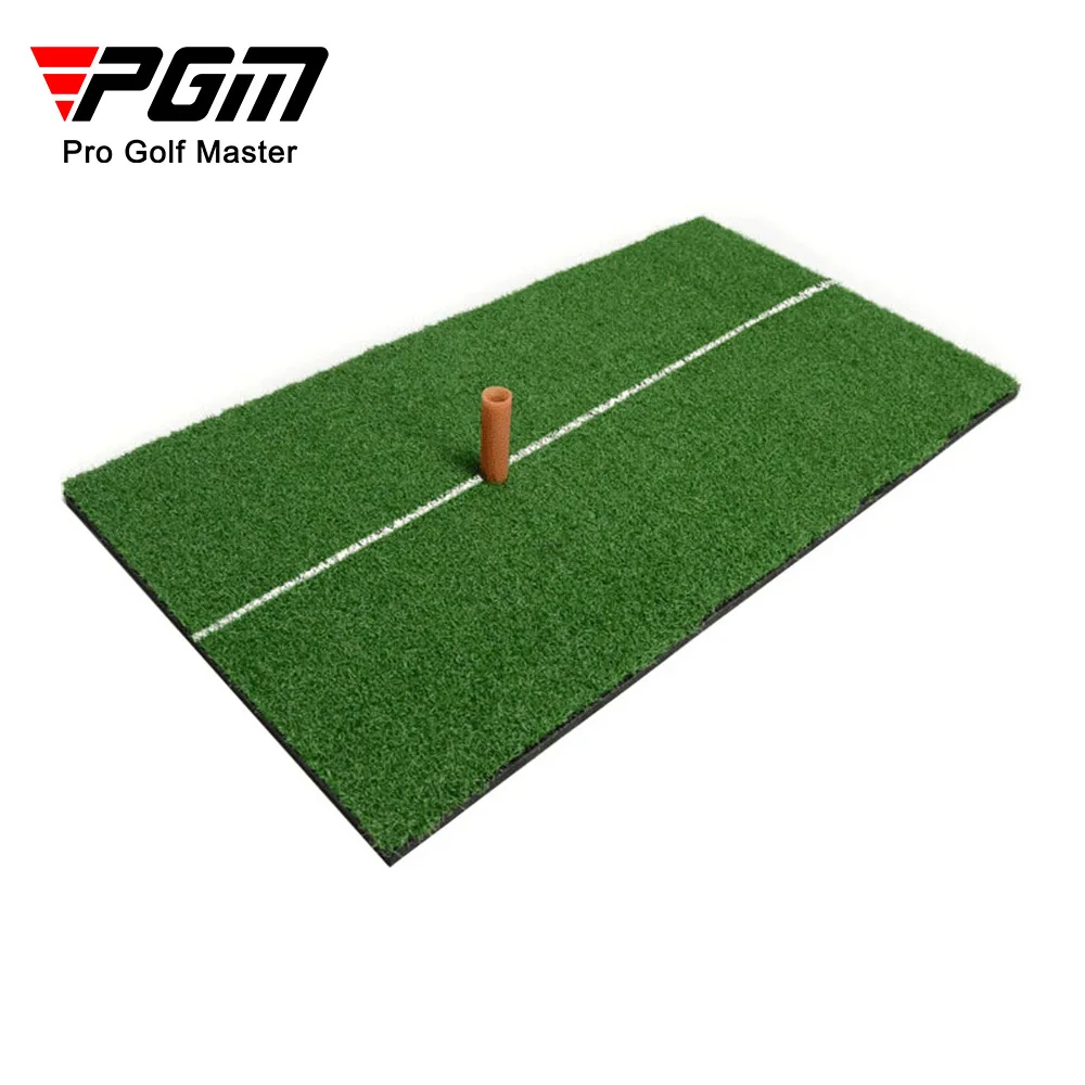 Enhanced Golf Practice Hitting Mat with Swing Alignment 30x60cm