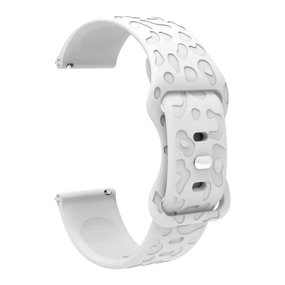 18mm 20mm 22mm Leopard Bracelet for Garmin Venu 3S Band Venu 2S Correa Active 5 Bands Garmin Forerunner 265 Band 265S 255S 255