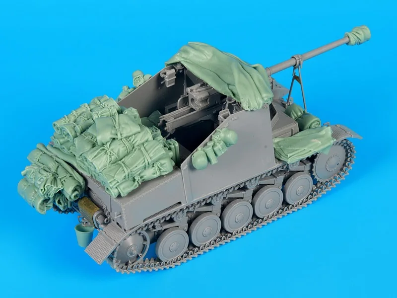 1:35 Scale Resin Die-cast Armored Vehicle Tank Chariot Parts Modification Does Not Include Unpainted Tank Model 35821 3