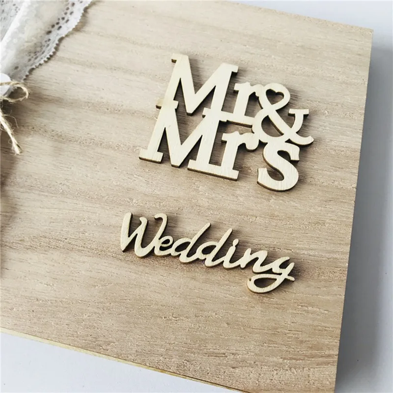Wedding Guestbook 10/40 Sheets Personalized Guest Book Alternative for Wedding Decoration A4 Album Photo Mariage Gift message book