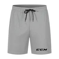 CCM Summer New Men's Jogger Running Shorts Men Casual Sweathshorts Gyms Workout Male Breathable Mesh Quick Dry Sport Shorts 2