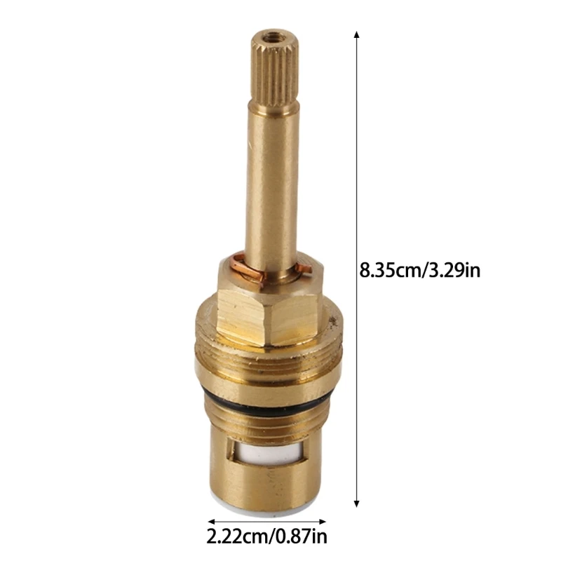 Long Time Use Sturdy Brass Faucet Cartridges Insert for Plumbing Fixtures