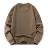 Winter Heavyweight Fleece Sweatshirt Hoodie Unisex Luxury Thick Crew Neck Sweatshirt Men Sweat Shirt For Men Moletons Masculinos 4