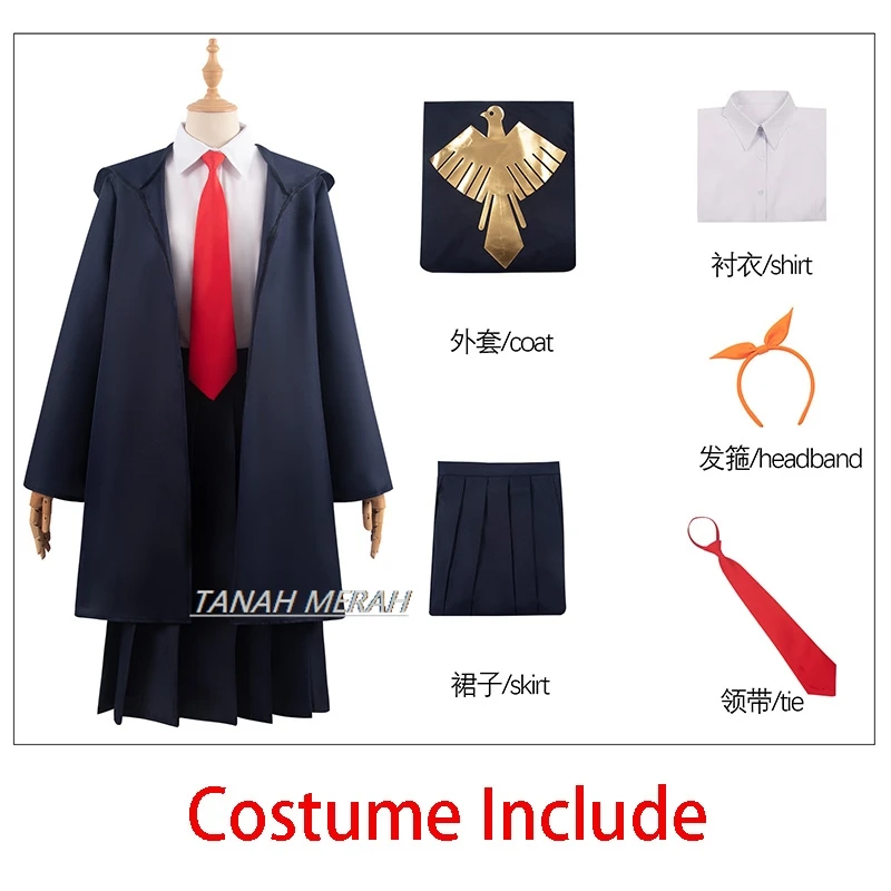 Mashle: Magic And Muscles Mashle Cosplay Costume Parrucca Set Irvine Lance Anime Cosplay Magic School Uniforms Mantello Suit Peluca
