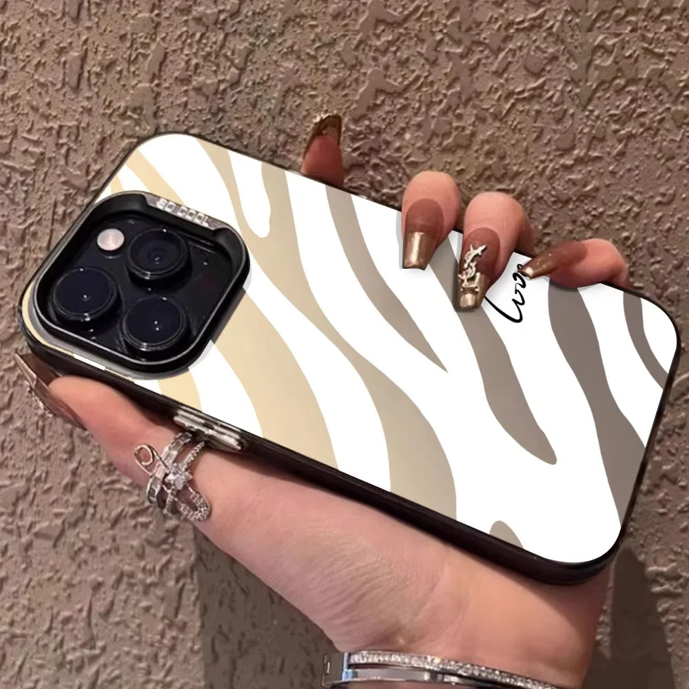 Stylish Zebra Stripe Soft IMD Phone Case