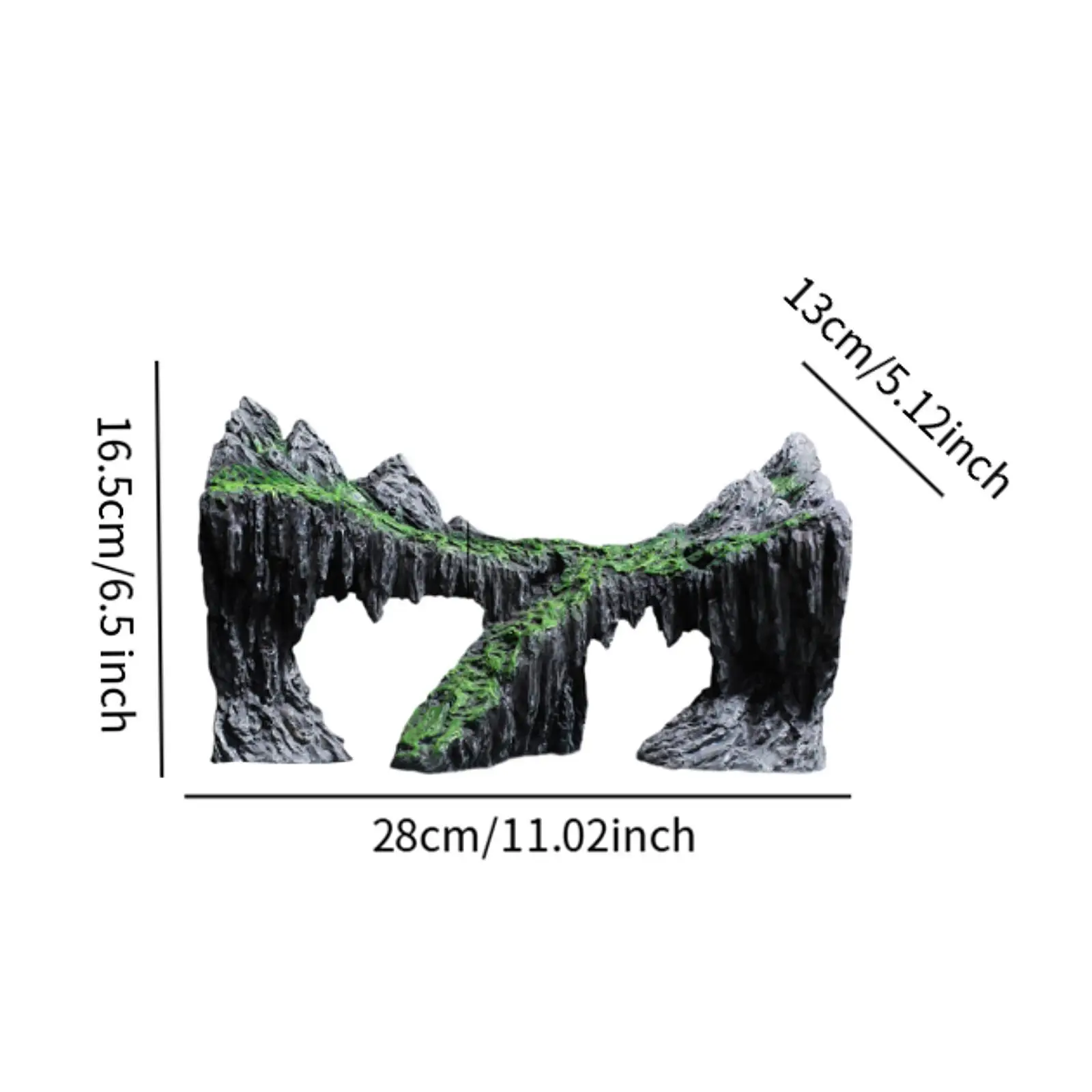 Fish Tank Rockery Cave Statue Resin Fish Tank Accessories Aquarium Decoration for Reptile Shrimp Turtle Betta Cichlid Small Fish Fish Tank Rockery Cave Statue Resin Fish Tank Accessories Aquarium Decoration for Reptile Shrimp Turtle Betta Cichlid Small Fish