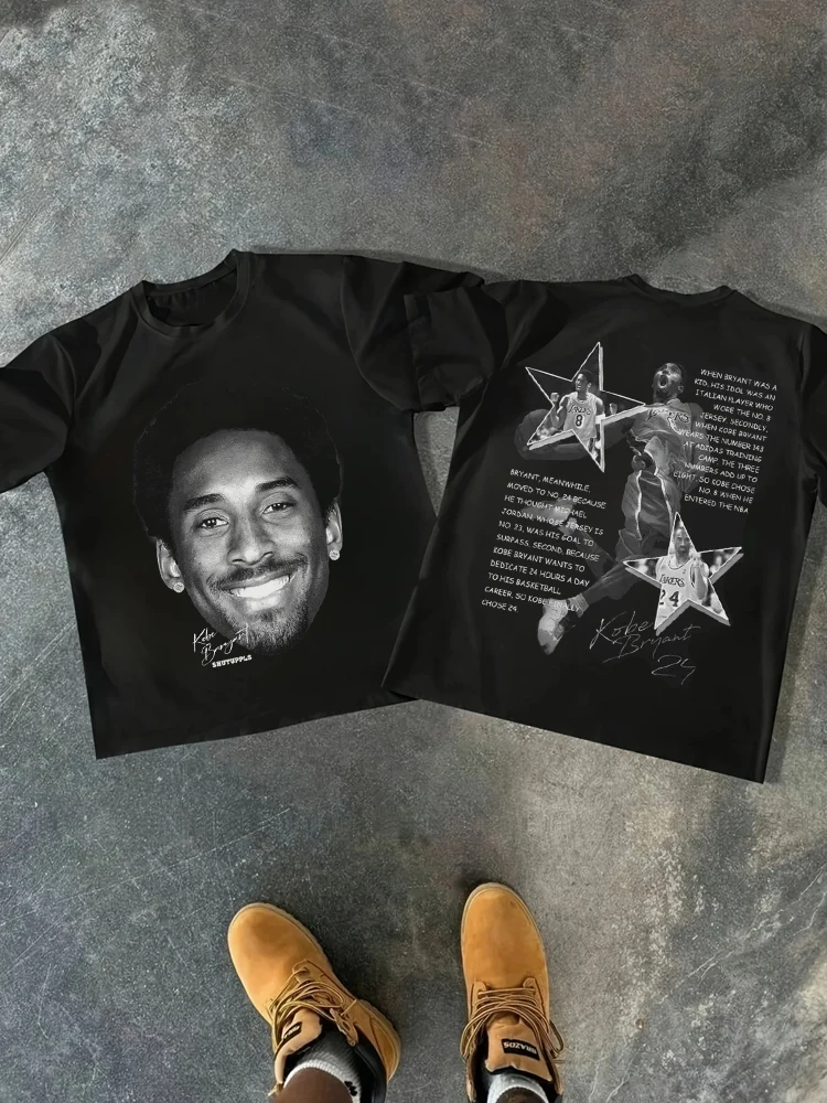 American Harajuku High Streetwear Basketball Tops Y2k Oversized Couples Goth Hip Hop Cotton Short Sleeve Men Women Looe T Shirt 2