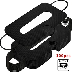 Breathable Disposable VR Eye Mask - Sweat-Resistant Universal Eye Cover (100pcs Black)